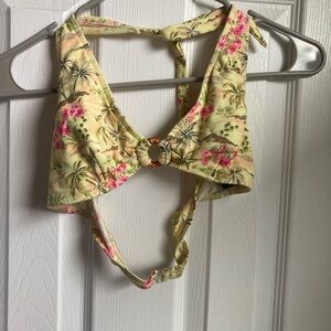 No Boundaries Floral Bikini Top